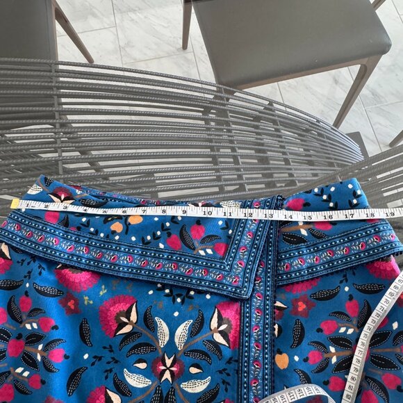 Farm Rio Palms Paradise Wrap Front Skirt Size 32 - Picture 4 of 8